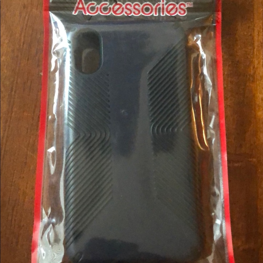 Hard black case for iPhone